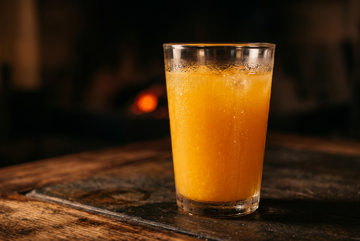Suco natural em copo